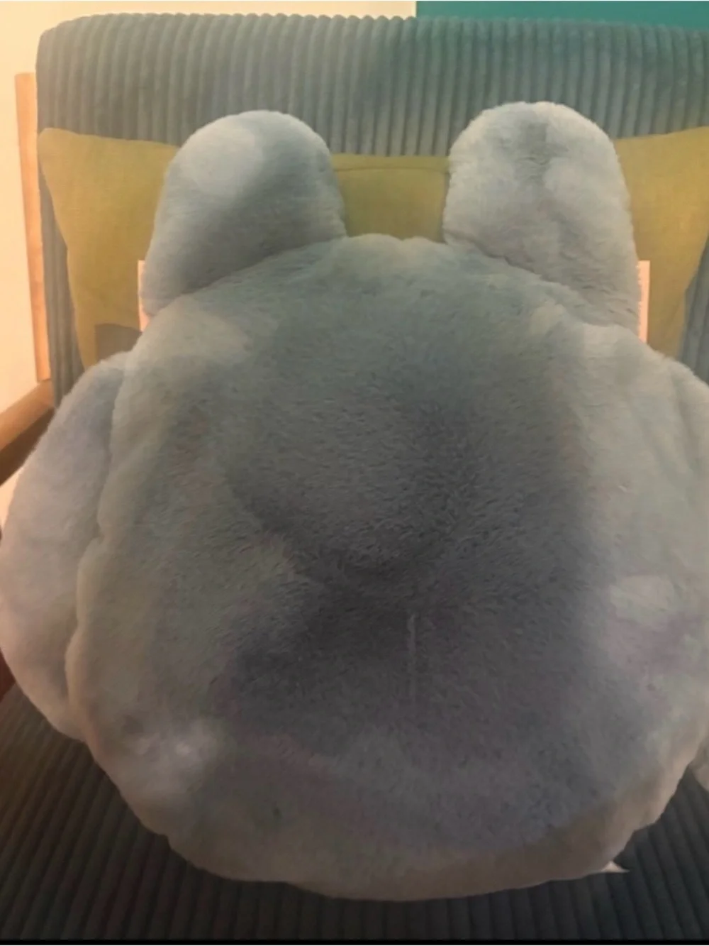 EUC West Elm Alien Monster pillow